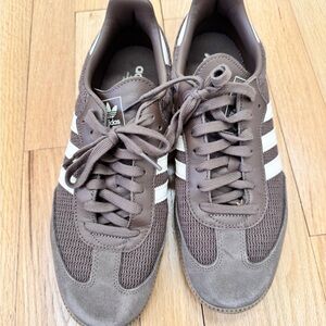 Adidas Men's Brown Samba Sneakers